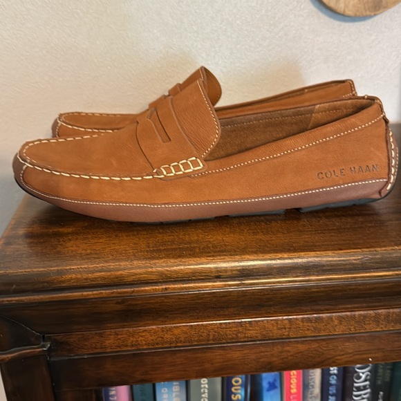 Cole Haan Men’s Size 10 Brown Penny Loafers NWOT - Picture 5 of 12